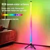 Lámpara de Pie Inteligente Bluetooth Ins Simple Inteligente Led Sala de Estar Dormitorio Lámpara de Noche Lámpara de Mesa Vertical de Esquina Lámpara de Ambiente