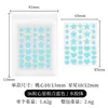 Parche para acné hidrogel transparente para cubrir acné parche de estrella de dibujos animados parche colorido color de piel parche invisible de estrella para acné