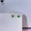 Pendientes Retro Europeos y Americanos de Plata de Ley S925 con Forma de Ancla Corazón y Circonita para Mujer, Moda de Nicho con un Toque de Lujo, Pendientes de Moda Tachonados de Diamantes