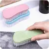 Cepillo de cerdas suaves, cepillo para limpiar zapatos, cepillo de limpieza de plástico multiusos, venta al por mayor del fabricante, cepillo para pies, multifunción para el hogar