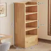 Estantería de almacenamiento de pie, estantería de madera maciza, unidad de almacenamiento de rejilla para uso doméstico, montada en la pared, sala de estar, habitación de niños, armario de almacenamiento simple, estantería