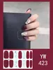 Pegatinas para uñas TE, sin cocción, de moda, finas, arte de uñas de cobertura completa listo para usar, pegatinas de uñas vestibles temu, Sudeste Asiático, Japón, Corea