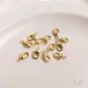 Chapado en Oro de 14K Oro Real de 18K Hebilla de Resorte Collar Pulsera Terminación Pinza de Langosta Hebilla de Conexión Materiales para Manualidades Accesorios Hechos a Mano