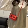 Mini Texturizado de Verano 2026 Nueva Moda Coreana Versátil Casual Bolso Cuadrado Pequeño Elegante de Hombro Cruzado