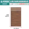 Valla de madera anticorrosiva para exteriores, panel de pared para patio exterior, valla divisoria para patio y jardín, valla exterior para villa