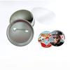 Insignia metálica antioxidante de doble destello de 65 MM, chapa metálica, insignia inferior de Sun Valley, material para manualidades DIY, consumibles en blanco