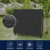 Cubierta de Lluvia para Leña de Venta Caliente Transfronteriza de Amazon Tela Oxford Engrosada Impermeable para Exteriores Protección Solar Cubierta de Leña de una Sola Puerta