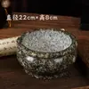 Quemador de Incienso de Piedra, Adornos Tallados en Piedra, Suministros para Templos y Salones Ancestrales, Quema de Incienso al Aire Libre, Quemador de Incienso Redondo de Piedra