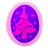 Molde de silicona para árbol de Navidad estrella de cinco puntas molde para pastel de chocolate molde para decoración de pastel de azúcar