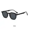 Suministro transfronterizo exclusivo de monturas de gafas de pin de propionato TR90 listas para usar, gafas de sol con protección UV, gafas de sol de pin plano TR