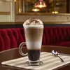 Taza para Café Irlandés Latte con Asa, Taza para Vino Caliente, Taza para Bebidas, Vaso de Vidrio para Agua, Taza para Café Helado, Copa para Cócteles