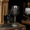 2025 Nueva Copa de Vino Estilo Dragón Occidental Raro Esqueleto de Dragón Mítico Cáliz Copa de Cóctel Vintage
