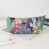 Estojo para lápis de estudante da escola primária Pony Polly, menina, crianças, desenho animado, à prova d'água, grande capacidade, leve, armazenamento, bolsa de cosméticos