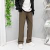 Pantalones deportivos casuales, rectos y holgados de marca de moda para hombre, de color sólido, de alta calidad, color negro Dape, otoño de 2023
