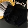 10A Antibacterial Entrepierna Alargada Sexy Estilo Deseo Puro Encaje Sin Marcas Ropa Interior para Mujer Verano Seda de Hielo Cintura Media Algodón Puro para Niñas