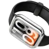 Adecuado para Xiaomi Mi Band 10 Pro, con una carcasa protectora de diseño hueco; también compatible con Xiaomi Mi Band 9 Pro, con una sola fila de pedrería para mayor protección y resistencia a las caídas