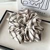 2025 Tela Floral Anillo Grande para el Cabello Sentido Avanzado Ancho Elegante Elegante Colorido Anillo para el Cabello Alta Elasticidad Duradero Adorno para la Cabeza