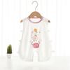 Pinch FunVerano Bebé Chaleco Delgado Tencel Mameluco para Recién Nacido Traje para Gatear Ropa de Bebé Pipa Abertura en la Entrepierna
