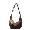 Bolso Dumpling de Gran Capacidad para Mujer 2024 Nueva Moda Otoño Moda Casual Bolso de Hombro Retro Combinable Bolso Cruzado para Mujer