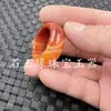 Anel de jade anel de ágata vermelha anel de calcedônia vermelha anel grande de ágata e calcedônia anel de jade anel de pulseira de jade
