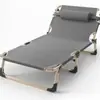Cama individual plegable para siestas en la oficina, cama portátil para acompañante de hospital, sillón reclinable de doble uso fácil de usar