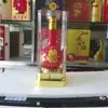 Botellas de Vino de Vidrio, Botellas de Licor Vacías, Paquete Original de Licor de 0.5 kg, Botellas para Celebración de Bodas, Artículos Decorativos Caseros de Alta Gama para Conservar la Salud