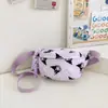 Riñonera Infantil de Moda de Dibujos Animados 2025 Nueva Bolsa de Almacenamiento de Nylon para Niñas Bolso Cruzado Pequeño de Viaje con Estampado de Dibujos Animados