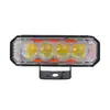 Foco de Motocicleta de Tres Caras y CuatroLEDs Externo Faro LED Eléctrico Modificado Faro de Alta Intensidad