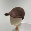 Gorra de Béisbol Nueva Mezcla de Lana para Otoño e Invierno para Hombres y Mujeres, Color Sólido, Cálida, Estilo Callejero, Estilo Británico, Retro, Visera Pequeña