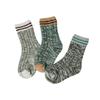 Z089 Calcetines para Niños al por Mayor Calcetines con Puño Rayado Lisos de Primavera y Verano Calcetines Lisos Sencillos de Algodón para Niños y Niñas
