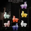 Porcelana de Jade Yue Rui Atrae-Fortuna Colorido BMW Mascota de Té Pequeño Adorno para Oficina Estudio Sala de Estar Decoración de Escritorio Juguete de Arte del Té