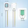 Medidor de Suelo de Doble Sonda, Pantalla Digital de pH, Acidez y Alcalinidad de Alta Precisión, Medidor de Humedad del Suelo para Jardinería y Cultivo de Plantas en Maceta
