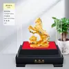 Adornos de Caballo Dorado Arena de Terciopelo, Compañías de Seguros, Tiendas 4S de Autos, Regalos para Eventos de Reunión Anual, Manualidades para Clientes para Empezar Bien