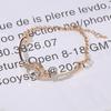 Pulseira de Moda Europeia e Americana Transfronteiriça, Conjunto de Joias Geométricas Redondas de Zircônia Maupassant, Joias Versáteis de Colar de Diamantes