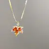 Collar Estrella Azul: Cadena de Clavícula Estrella Azul para Mujer, Estilo Dulce y Fresco, Diseño de Nicho, Gargantilla de Collar de Gama Alta