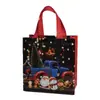 Série de Natal do Fabricante de Sacolas de TNT Pintadas, Mini Sacolas Pequenas Requintadas, Sacolas de Presente, Sacolas de Presente de Natal Prontas