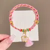 Pulsera de Cuerda Colorida del Festival del Bote del Dragón, Pulsera de Hilo de Cinco Colores Zongzi Tejida a Mano, Accesorio de Cuerda Tejido a Mano Estilo Tradicional Chino