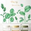 Fan Xi pegatinas de pared de vegetación VERDE VIDA VERDE decoración creativa para el hogar Pegatinas autoadhesivas para pared FX82072
