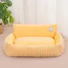 Nidos Cálidos para Sofá de Otoño e Invierno, Nidos para Gatos, Nidos para Perros, Nidos para Mascotas Pequeñas y Medianas, Colchonetas para Bichón Maltés Teddy, Suministros para Mascotas