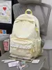 Mochila Pequena para Garota de Faculdade Estilo Coreano Ins Mochila Estética de Alto Valor para Alunos do Ensino Fundamental II e Médio Mochila Versátil Leve para Viagem