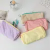 Estuche para Lápices Macarons de Alto Valor Nuevo Estilo Ins Portátil Gran Capacidad Bolsa de Almacenamiento Sencilla Bolsa para Papelería Lápiz