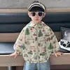 Jaqueta de Proteção Solar Infantil 8258 para Meninos, Novo Casaco com Capuz de Proteção Solar, Proteção UV, Leve e Respirável, Roupa de Verão para Meninos