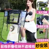 Nuevo modelo de toldo para vehículo eléctrico, desmontable, totalmente plegable y retráctil, protección contra el viento y la lluvia para motocicletas eléctricas