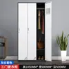 Gabinete de Archivo Desmontable de Acero Gris y Blanco Gabinete de Documentos de Oficina Gabinete de Archivo de Vouchers Taquilla Metálica de Lado Angosto con Cerradura