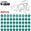 Clipes para Painel de Porta de Carro/Clipes Verdes de Nylon Automotivo Genuínos, Fixadores de Plástico 90467-10188