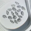 Accesorios para Uñas Diamante Suelto Glaciar Blanco Brillante Base Chapada Color Fuego Caramelo de Roca Corazón Ángulo Recto Cuadrado Gordo Alta Transparencia Fondo Puntiagudo Circonita
