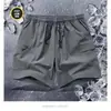 Pantalones Cortos Wholesale Transfronterizos, Pantalones de Trabajo, Pantalones de Playa de Seda de Hielo, Pantalones Elásticos, Pantalones Cortos Deportivos Casuales Talla Grande para Hombre, Secado Rápido