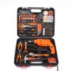 Furadeira Elétrica de Mão Personalizada Transfronteiriça Doméstica Multifuncional de Impacto Conjunto de Ferramentas Elétricas Pequenas Conjunto de Caixa de Ferramentas Furadeira Pistola Coleção