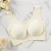 Sujetador Push-Up sin Espalda y sin Aros, Sujetador Tipo Camiseta de Soporte y Elevación Fija, Sujetador Anticaída y Controlador de los Lados del Pecho