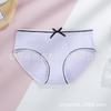 Ropa interior japonesa de cintura media-baja para chicas dulces, de algodón puro, transpirable, sexy, de cintura baja.